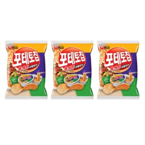 농심) 포테토칩 육개장맛 60g - 16봉지
